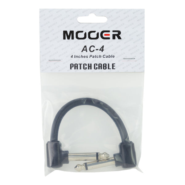 Mooer 4" Moulded Patch Cable