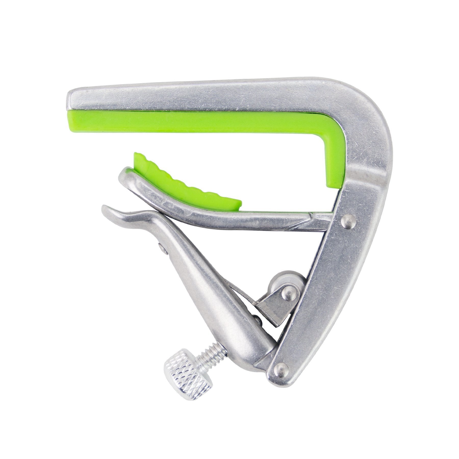 Tiki Adjustable Roller Ukulele Capo (Silver)-UC-7P-SLV