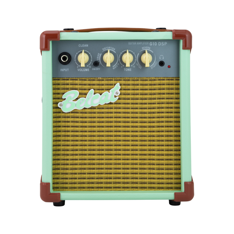 Belcat G10 DSP Guitar Combo Amplifier with Effects (Mint Green)