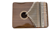 CEGA 21-KEY BOX KALIMBA 21CKW00-XC, STAND&CASE - Natural Rosewood Finish