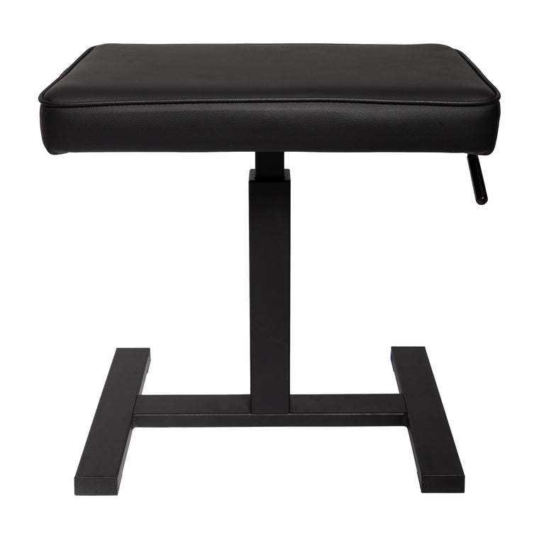 CROWN HYDRAULIC PIANO BENCH - HEIGHT ADJUSTABLE CPS-63P-BLK