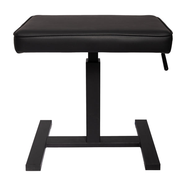 CROWN HYDRAULIC PIANO BENCH - HEIGHT ADJUSTABLE CPS-63P-BLK