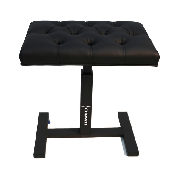 CROWN PIANO BENCH - HEIGHT ADJUSTABLE CPS-62P-BLK