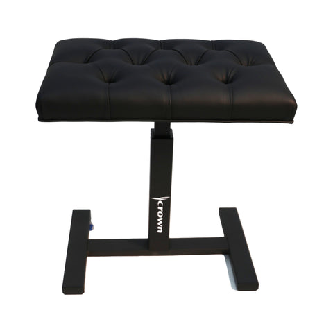 CROWN PIANO BENCH - HEIGHT ADJUSTABLE CPS-62P-BLK
