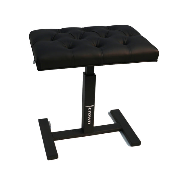 CROWN PIANO BENCH - HEIGHT ADJUSTABLE CPS-62P-BLK