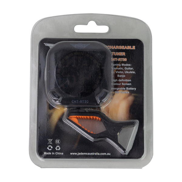 Crossfire CHT-RT30 Rechargeable Clip-On Tuner