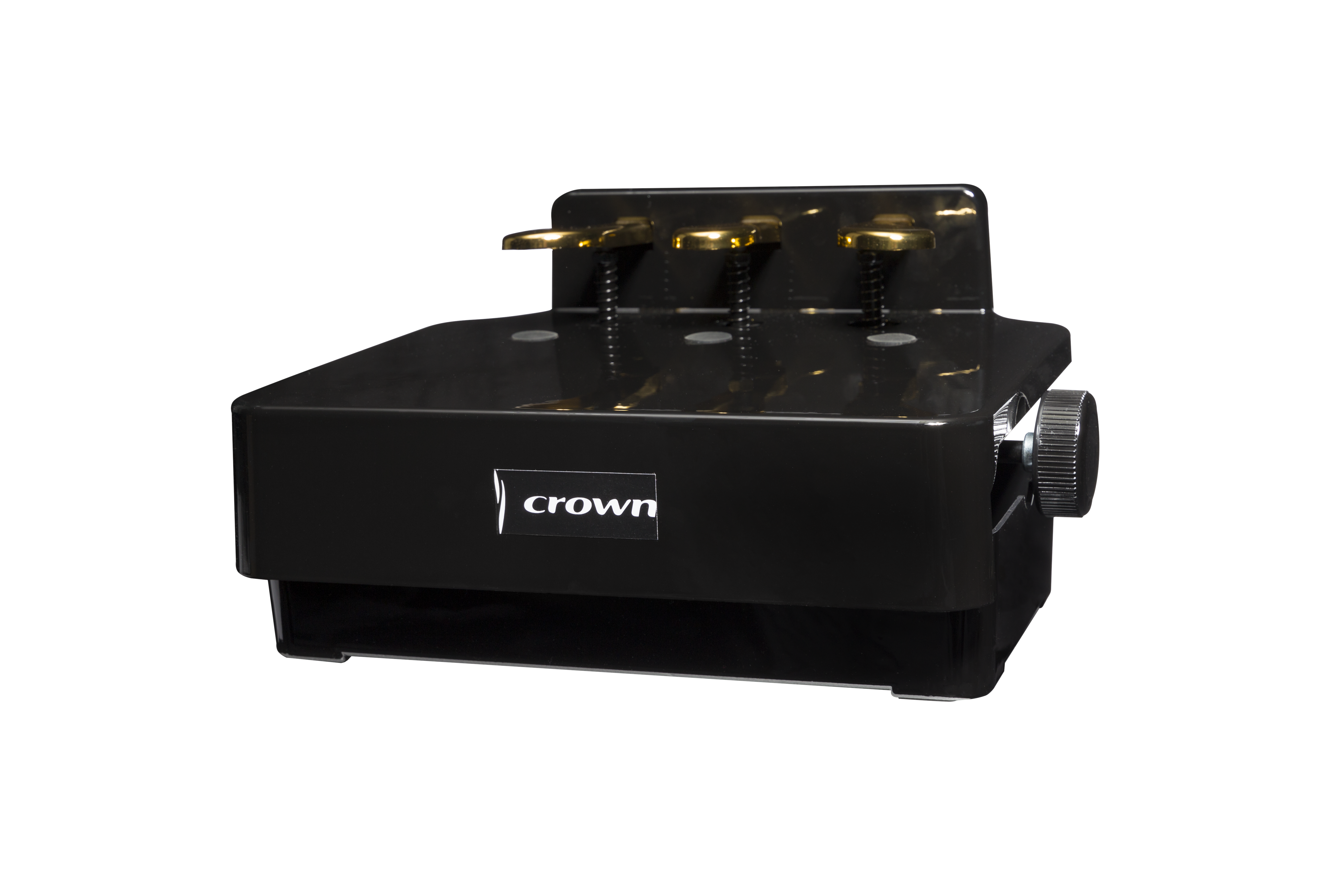 Crown Piano Pedal Extender Riser (Black)