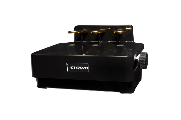 Crown Piano Pedal Extender Riser (Black)