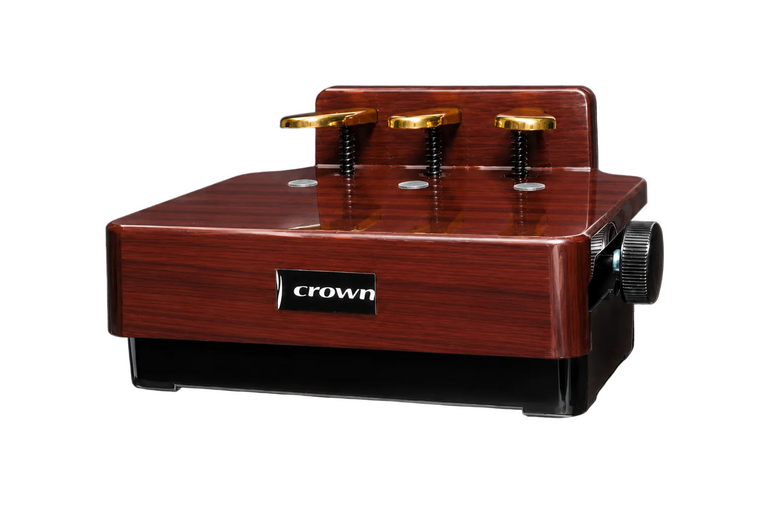 Crown Piano Pedal Extender Riser (Rosewood)