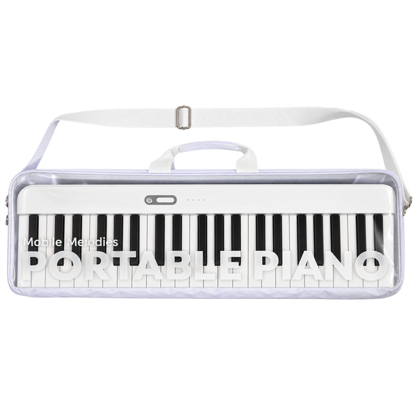 Crown Portable Magnetic Split Digital Piano (White)