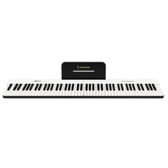Crown Portable Magnetic Split Digital Piano (White)
