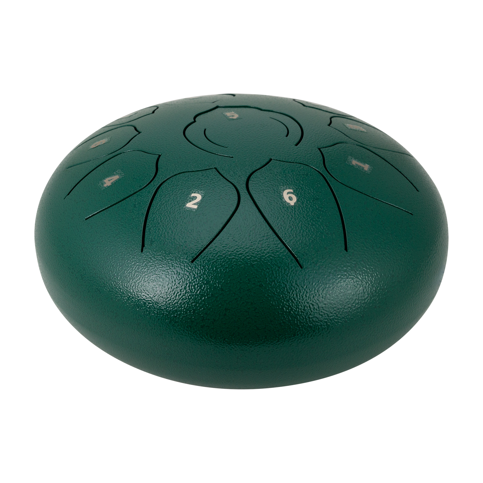 Drumfire 10" 11 Note Tongue Drum & Case Green