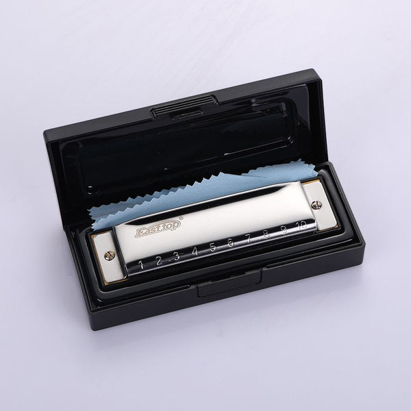 East Top 10 Hole Diatonic Harmonica Beginners Kids A