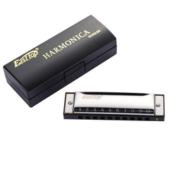 East Top 10 Hole Diatonic Harmonica Beginners Kids A