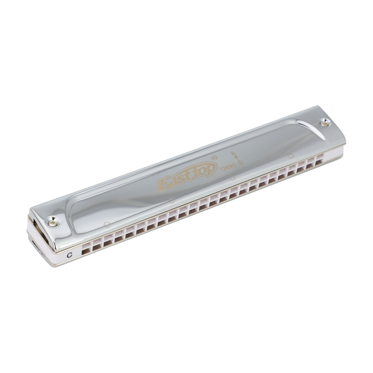 East Top 24 Hole Professional Tremolo Harmonica C