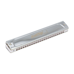 East Top 24 Hole Professional Tremolo Harmonica D