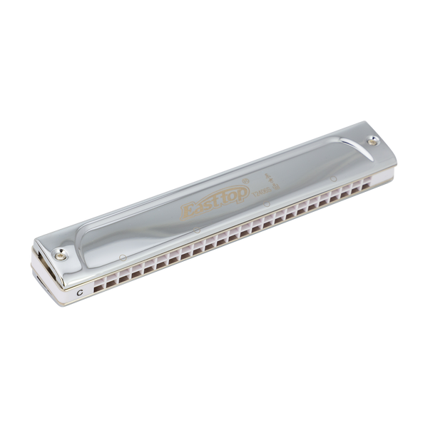 East Top 24 Hole Professional Tremolo Harmonica G