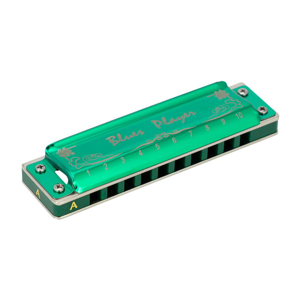 East Top PRO20 10 Hole Blues Player Harmonica A