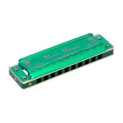 East Top PRO20 10 Hole Blues Player Harmonica A