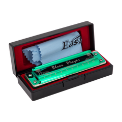 East Top PRO20 10 Hole Blues Player Harmonica D