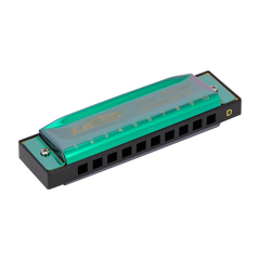 East Top Set of 5 Blues Harmonica's with Case