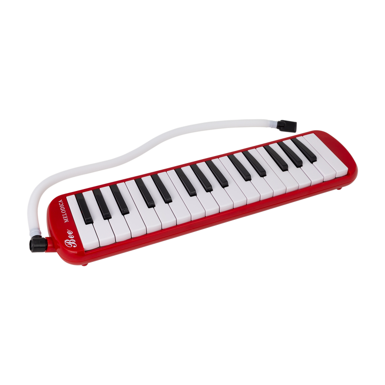 East top 32-Key Professional Mouth Melodica Red