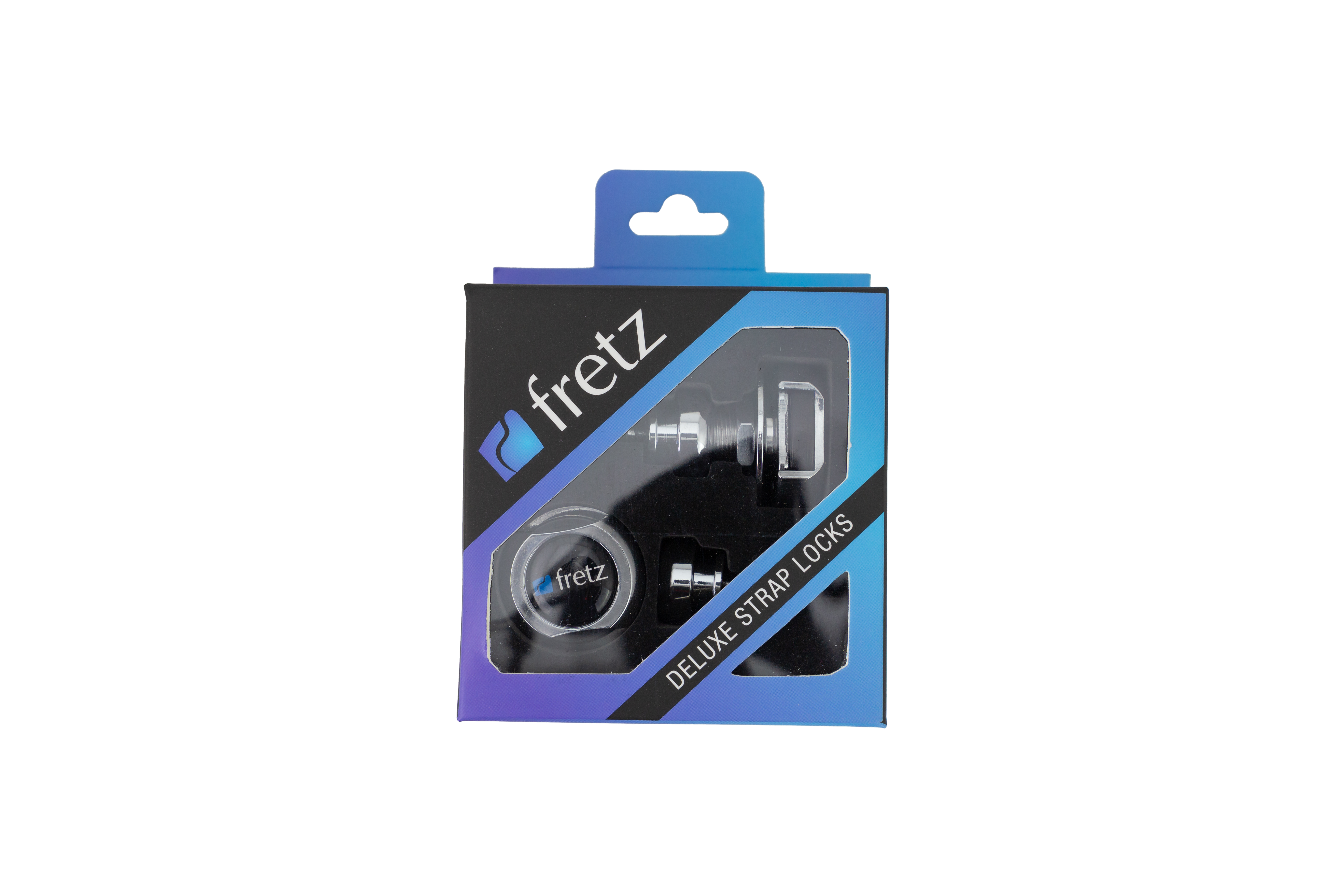 FRETZ Deluxe Strap Locks (Chrome)