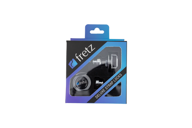 FRETZ Deluxe Strap Locks (Chrome)