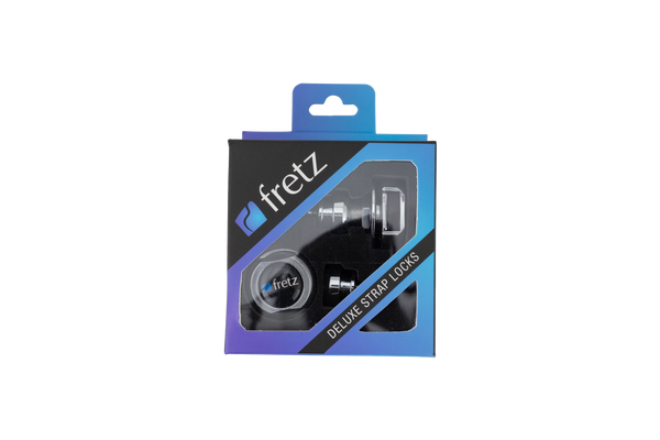 FRETZ Deluxe Strap Locks (Chrome)