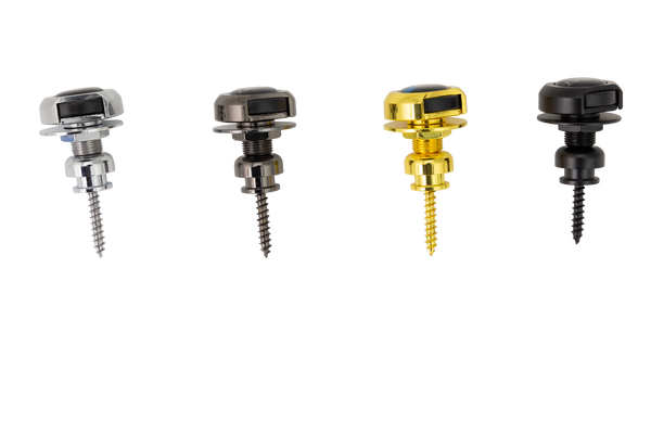 FRETZ Deluxe Strap Locks (Satin Chrome)