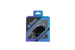 FRETZ Deluxe Strap Locks (Satin Chrome)