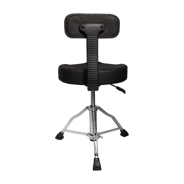 Kahzan Premium Drum Throne w/Backplate (Chrome)