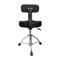 Kahzan Premium Drum Throne w/Backplate (Chrome)