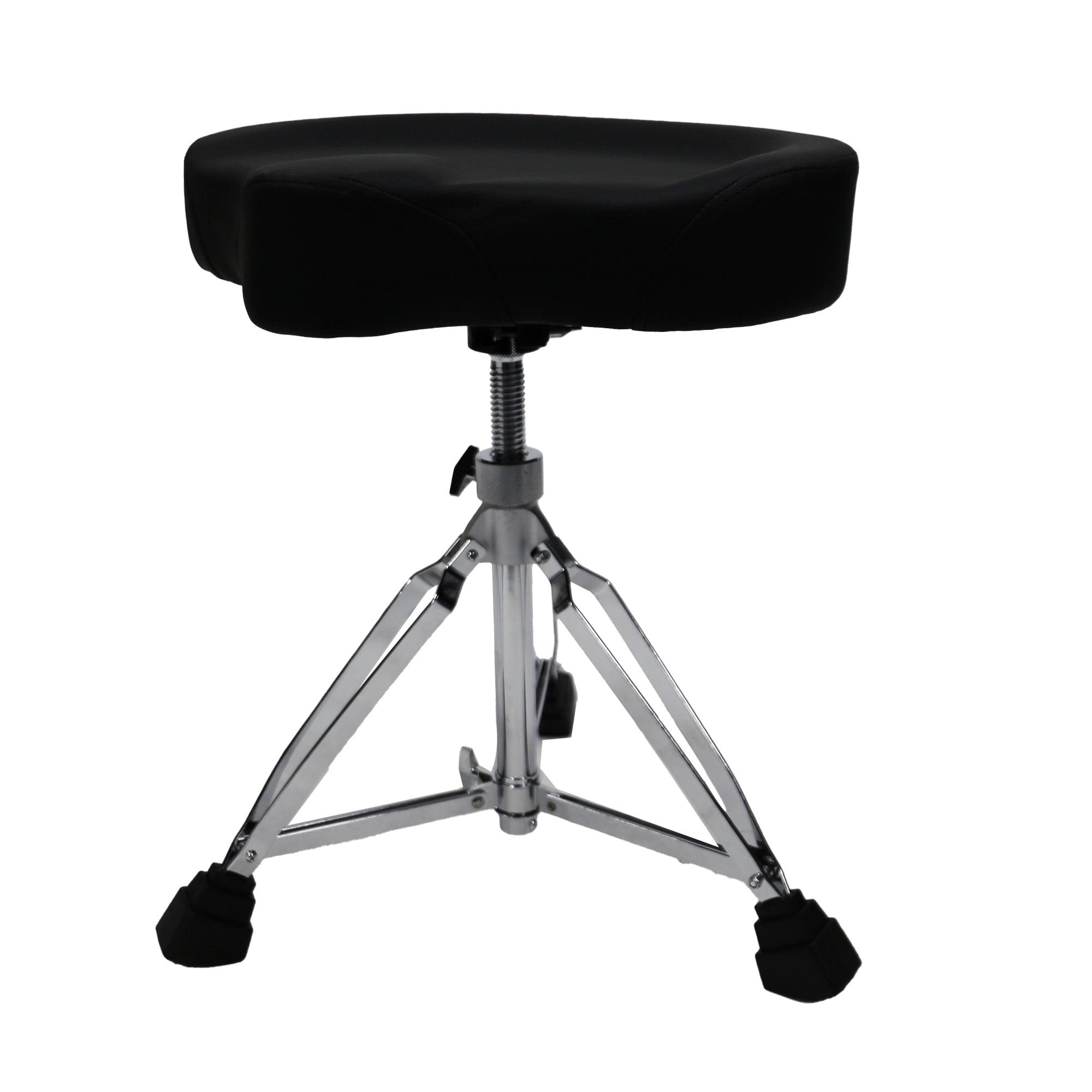 Kahzan Deluxe Motorcycle Shaped Drum Throne  Heavy Duty (Chrome)