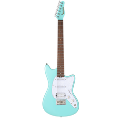 MOOER MLT10 OFFSET LIGHT ELECTRIC GUITAR (CANDY BLUE)