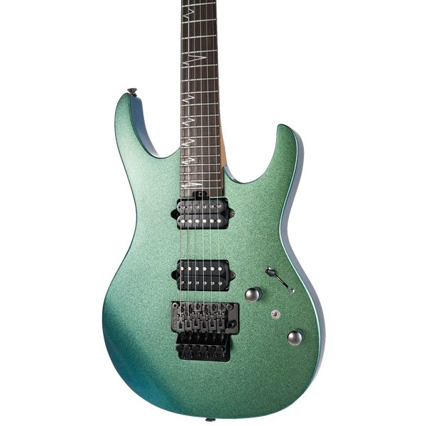 MOOER MMT100 FLOYD ROSE ELECTRIC GUITAR (AURORA GREEN)