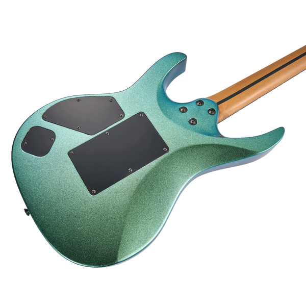 MOOER MMT100 FLOYD ROSE ELECTRIC GUITAR (AURORA GREEN)