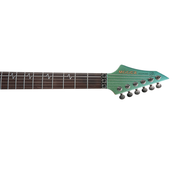 MOOER MMT100 FLOYD ROSE ELECTRIC GUITAR (AURORA GREEN)