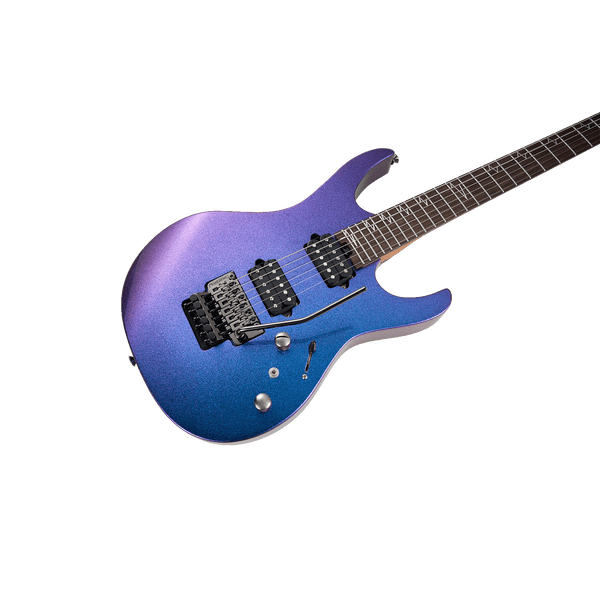 MOOER MMT100 FLOYD ROSE ELECTRIC GUITAR (AURORA PURPLE)
