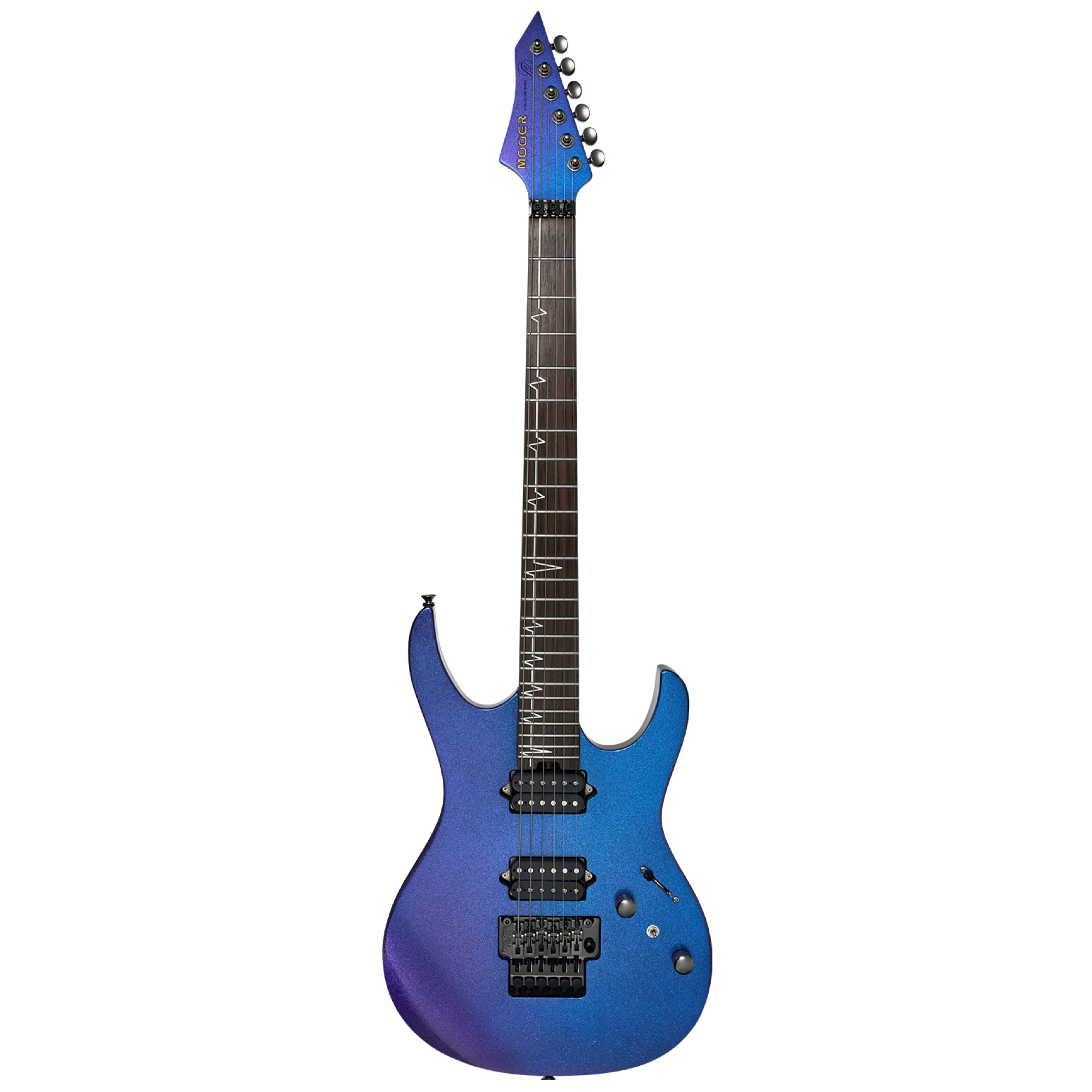 MOOER MMT100 FLOYD ROSE ELECTRIC GUITAR (AURORA PURPLE)