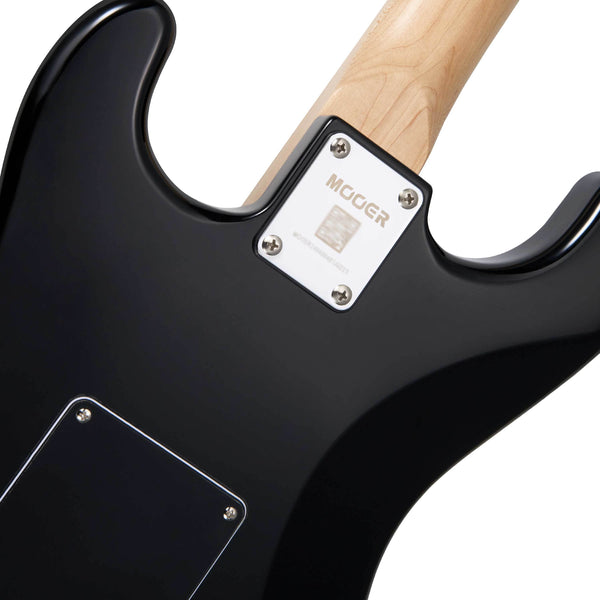 MOOER MSC11 ST-STYLE ELECTRIC GUITAR (BLACK)