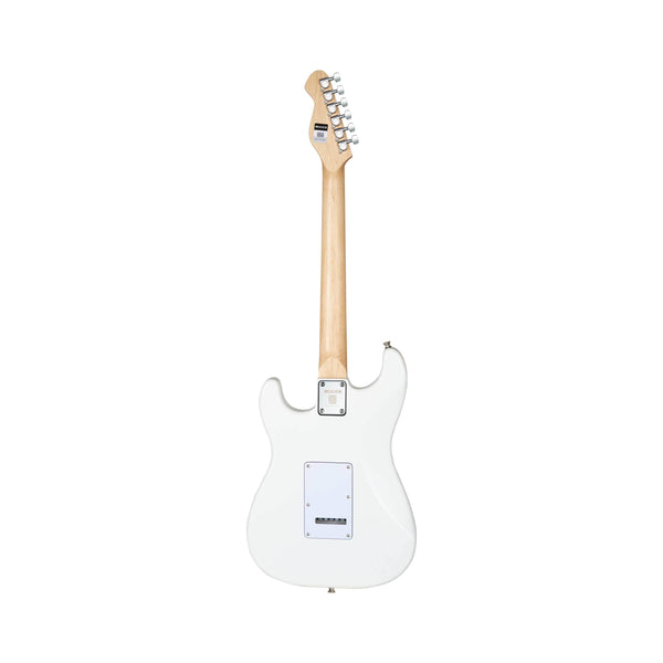 MOOER MSC11 ST-STYLE ELECTRIC GUITAR (POLAR WHITE)