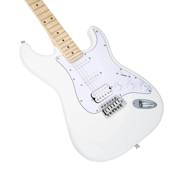 MOOER MSC11 ST-STYLE ELECTRIC GUITAR (POLAR WHITE)