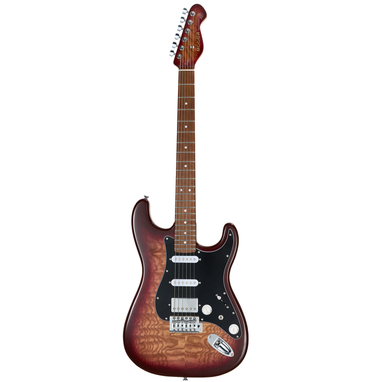 MOOER MSC20 ELECTRIC GUITAR (AMBER BROWN)