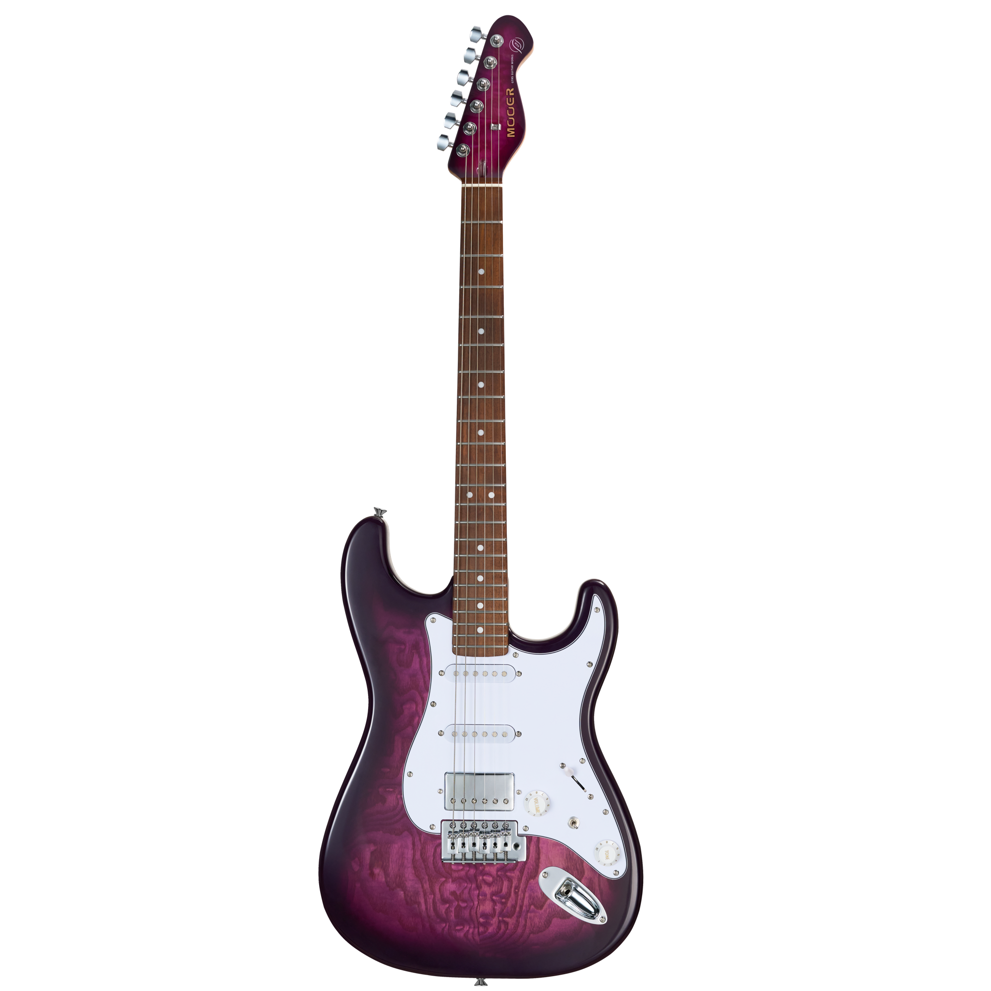 MOOER MSC20 ELECTRIC GUITAR (PRUNE PURPLE)