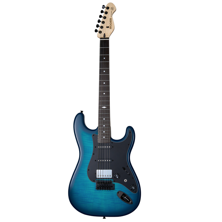 MOOER MSC31 ELECTRIC GUITAR (BLUE BURST)