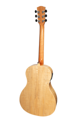 Martinez '31 Series' Daowood Parlour Acoustic-Electric Guitar (Spalted Maple)