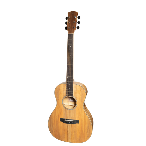 Martinez '31 Series' Daowood Parlour Acoustic-Electric Guitar (Spalted Maple)