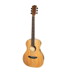 Martinez '31 Series' Daowood Parlour Acoustic-Electric Guitar (Spalted Maple)