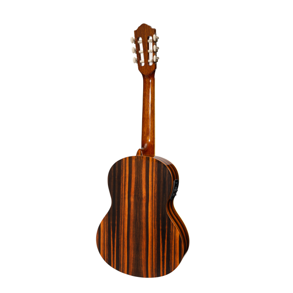 Martinez '51 Series' 3/4 Size Electric Classical Guitar with Tuner Amara (Gloss)